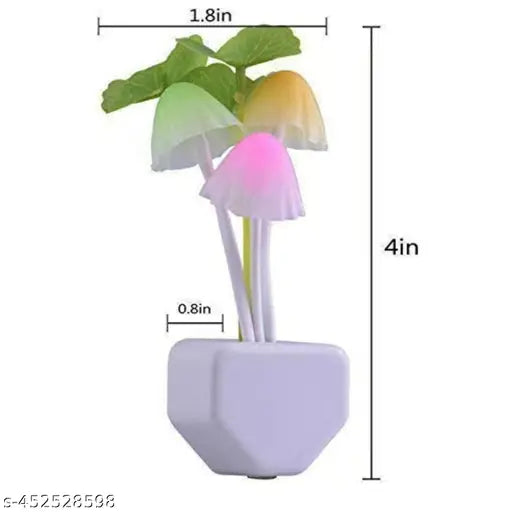 AUTO ON/OFF MASHRROM NIGHT LAMP PACK